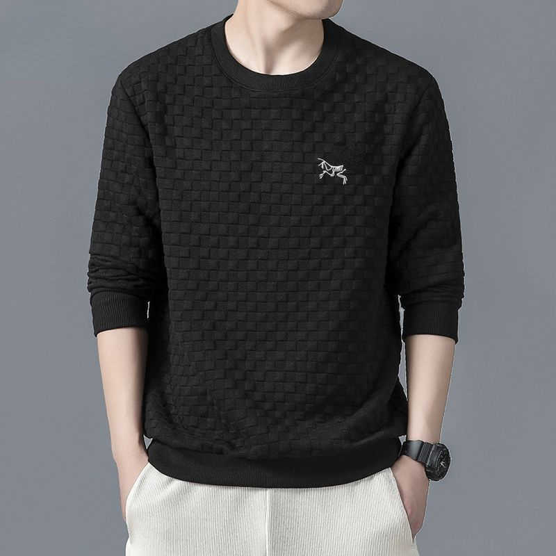 Arc sweater designer hoodie autumn men's solid color simple slim fleece top fashion embroidery pullover long sleeve t-shirt, White
Arc sweater designer hoodie autumn men's solid color simple slim fleece top fashion embroidery pullover long sleeve t-shirt, White