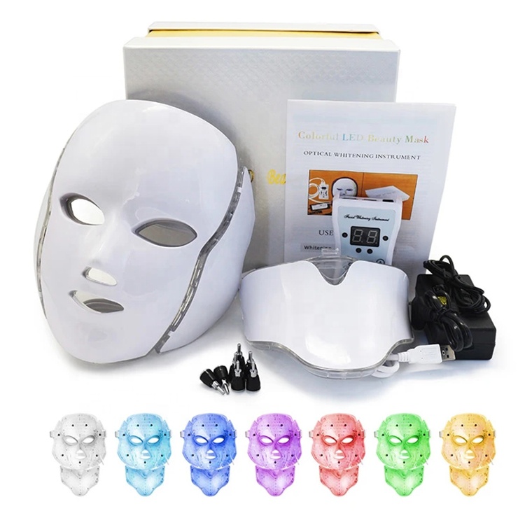 7 Color Photon Anti-acne Wrinkle Removal Skin Rejuvenation Care Tools Facial Neck Beauty Face Light Therapy Led Mask
7 Color Photon Anti-acne Wrinkle Removal Skin Rejuvenation Care Tools Facial Neck Beauty Face Light Therapy Led Mask