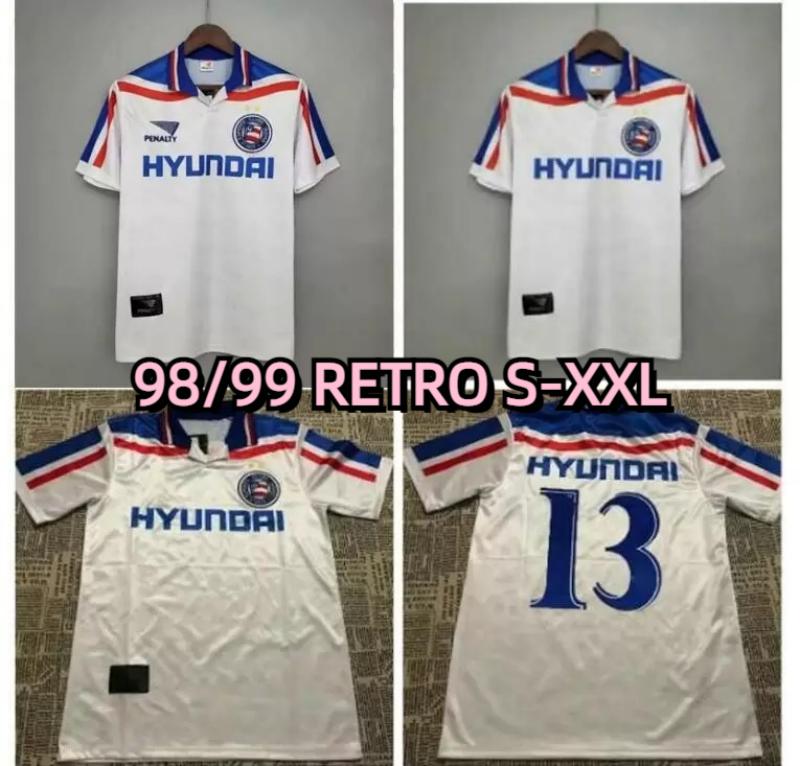 98 99 Retro Esporte Clube Bahia soccer jerseys 1998 1999 home white Mens Adults Vintage football shirts S
98 99 Retro Esporte Clube Bahia soccer jerseys 1998 1999 home white Mens Adults Vintage football shirts S