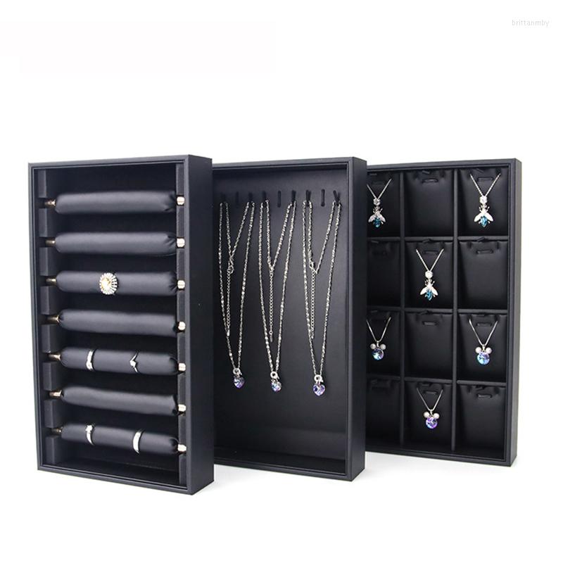 Jewelry Pouches Fashion Multifunctional Black PU Necklace Ring Earring Pendant Display Series Storage Box
Jewelry Pouches Fashion Multifunctional Black PU Necklace Ring Earring Pendant Display Series Storage Box