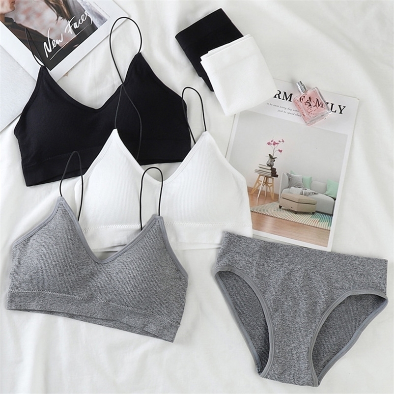 Bras Set Sexy Underwear Soft Briefs Crop Tops Push Up Lingerie Seamless Cotton lette Fashion Panties Suit 221006, Color1
Bras Set Sexy Underwear Soft Briefs Crop Tops Push Up Lingerie Seamless Cotton lette Fashion Panties Suit 221006, Color1