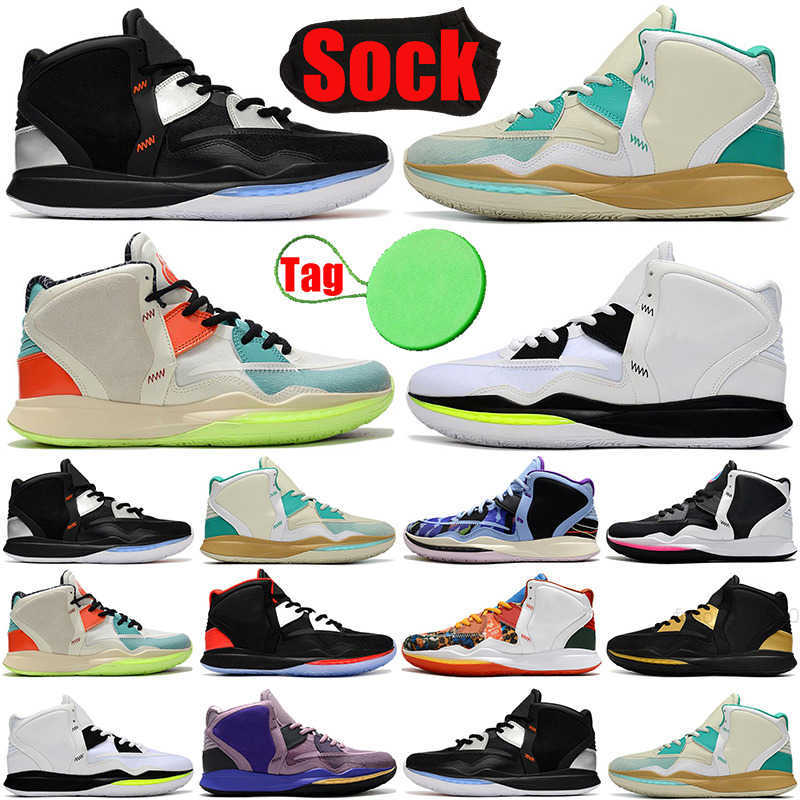 With Sock Tag Kyrie 8 mens basketball shoes Fire and Ice Keep Sue Fresh Aluminum men trainers sports sneakers runners size 40-46 original J OG designer shoes, #1 fire and ice
With Sock Tag Kyrie 8 mens basketball shoes Fire and Ice Keep Sue Fresh Aluminum men trainers sports sneakers runners size 40-46 original J OG designer shoes, #1 fire and ice