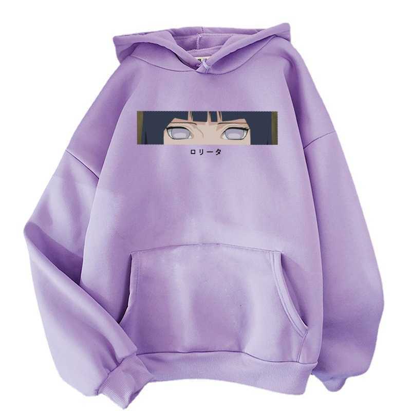 Men's Hoodies Sweatshirts Hinata Hyuga Hoodie Women/Men Fashion Oversized Sweatshirts Harajuku Cosplay Anime Hoodies Boy/Girls Pullover Hooded Cl