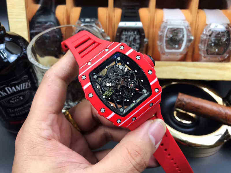 multi-function SUPERCLONE watches wristwatch Luxury richa milles designer Chao carbon fiber men's leisure personality fully automatic mechan I2CP, Black
multi-function SUPERCLONE watches wristwatch Luxury richa milles designer Chao carbon fiber men's leisure personality fully automatic mechan I2CP, Black