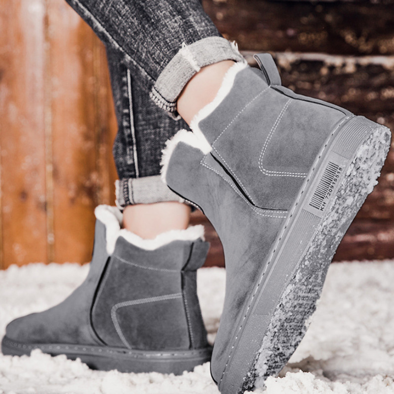 Boots Men Winter Keep Warm Ankle Boots Comfort Walking Platform Flats High Top Supe Plush Sneakers Round Toe Snow Boot Chunky Footwear 221008, Black
Boots Men Winter Keep Warm Ankle Boots Comfort Walking Platform Flats High Top Supe Plush Sneakers Round Toe Snow Boot Chunky Footwear 221008, Black