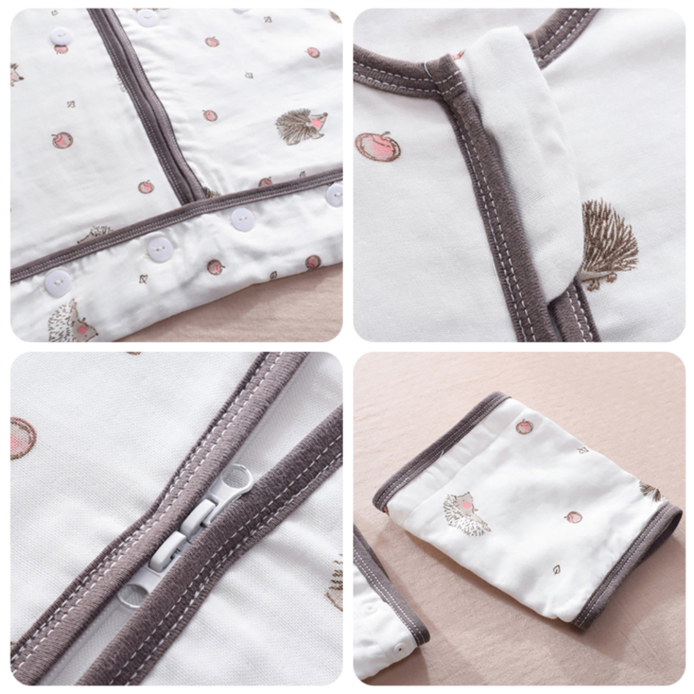 Sleeping Bags Bag For Children 1-5Years Removable Sleeves Anti-Kick Quilt 1Tog Boys Girls Baby Grown Blanket Gauze Envelope Sleepsack 221007