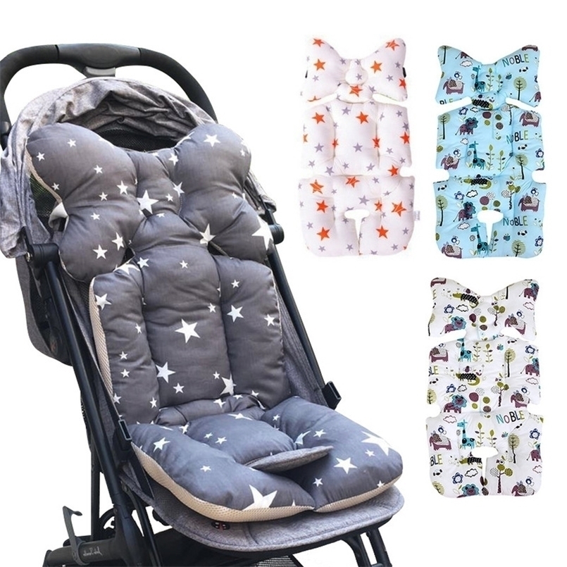 Stroller Parts Baby Accessorie Pad Thick Warm Cotton Breathable Car High Chair Seat Cushion Liner Mat Cover Protector Accessory 221007