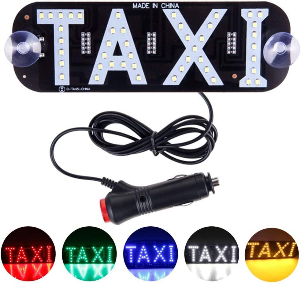 LED Sign Decor Taxi Flashing Hook on Car Window with DC12V Charger Inverter Taxi Light Lamp
LED Sign Decor Taxi Flashing Hook on Car Window with DC12V Charger Inverter Taxi Light Lamp