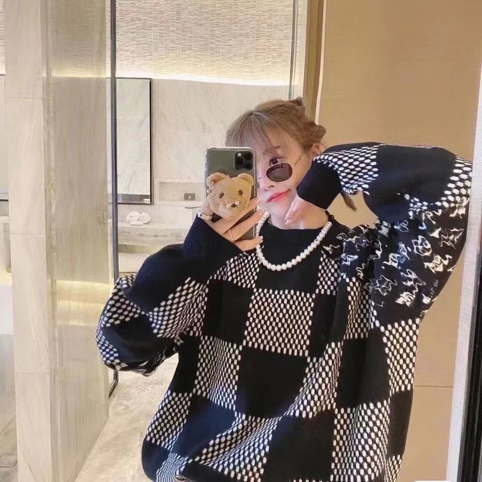 Designer women sweater long cerw neck pullover knits sweaters flower print letter coat hoodies loose casual hip hop womens knitted Top, Hi
Designer women sweater long cerw neck pullover knits sweaters flower print letter coat hoodies loose casual hip hop womens knitted Top, Hi