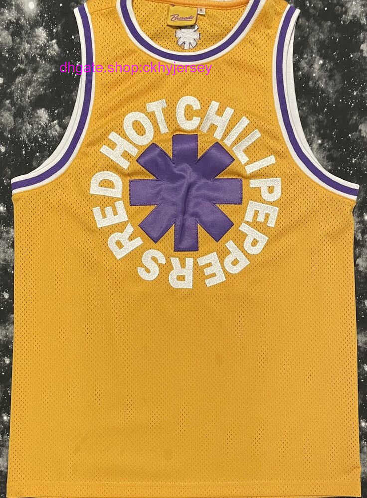 New Jerseys Rare Cheap Stitched Bravado Red Hot Chili Peppers LA Basketball Jersey Mens Kids Throwback Jerseys, Same as picture
New Jerseys Rare Cheap Stitched Bravado Red Hot Chili Peppers LA Basketball Jersey Mens Kids Throwback Jerseys, Same as picture