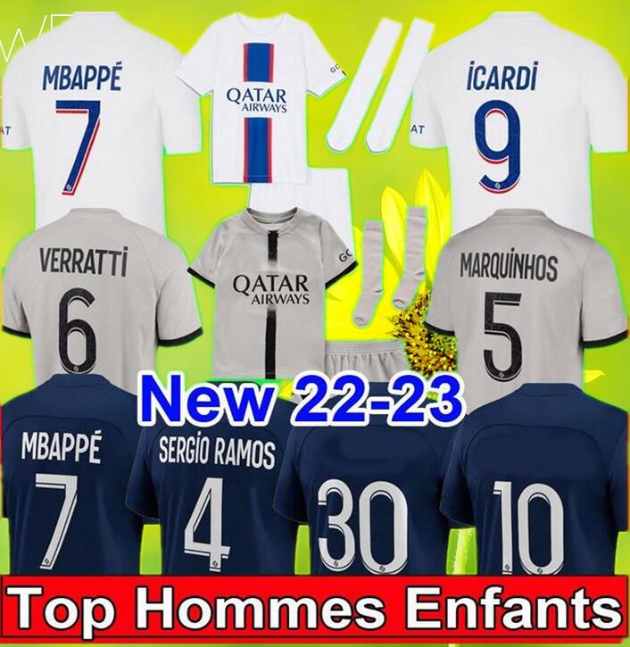 22 23 PSGS MBAPPE MESSIS soccer jerseys PLAYER #30 DI MARIA WIJNALDUM SERGIO RAMOS HAKIMI Maillots de football shirts kit ICARDI VERRATTI Vitinha Donnarumma, 23 home+ u c l
22 23 PSGS MBAPPE MESSIS soccer jerseys PLAYER #30 DI MARIA WIJNALDUM SERGIO RAMOS HAKIMI Maillots de football shirts kit ICARDI VERRATTI Vitinha Donnarumma, 23 home+ u c l