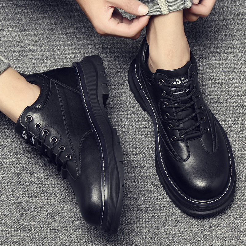 Dress Shoes Men Casual Business Leather Shoes Fashion High Top Boots Sneakers Outdoor Botas Plus Size Motorcycle Ankle Boots Footwear 221008, Black
Dress Shoes Men Casual Business Leather Shoes Fashion High Top Boots Sneakers Outdoor Botas Plus Size Motorcycle Ankle Boots Footwear 221008, Black