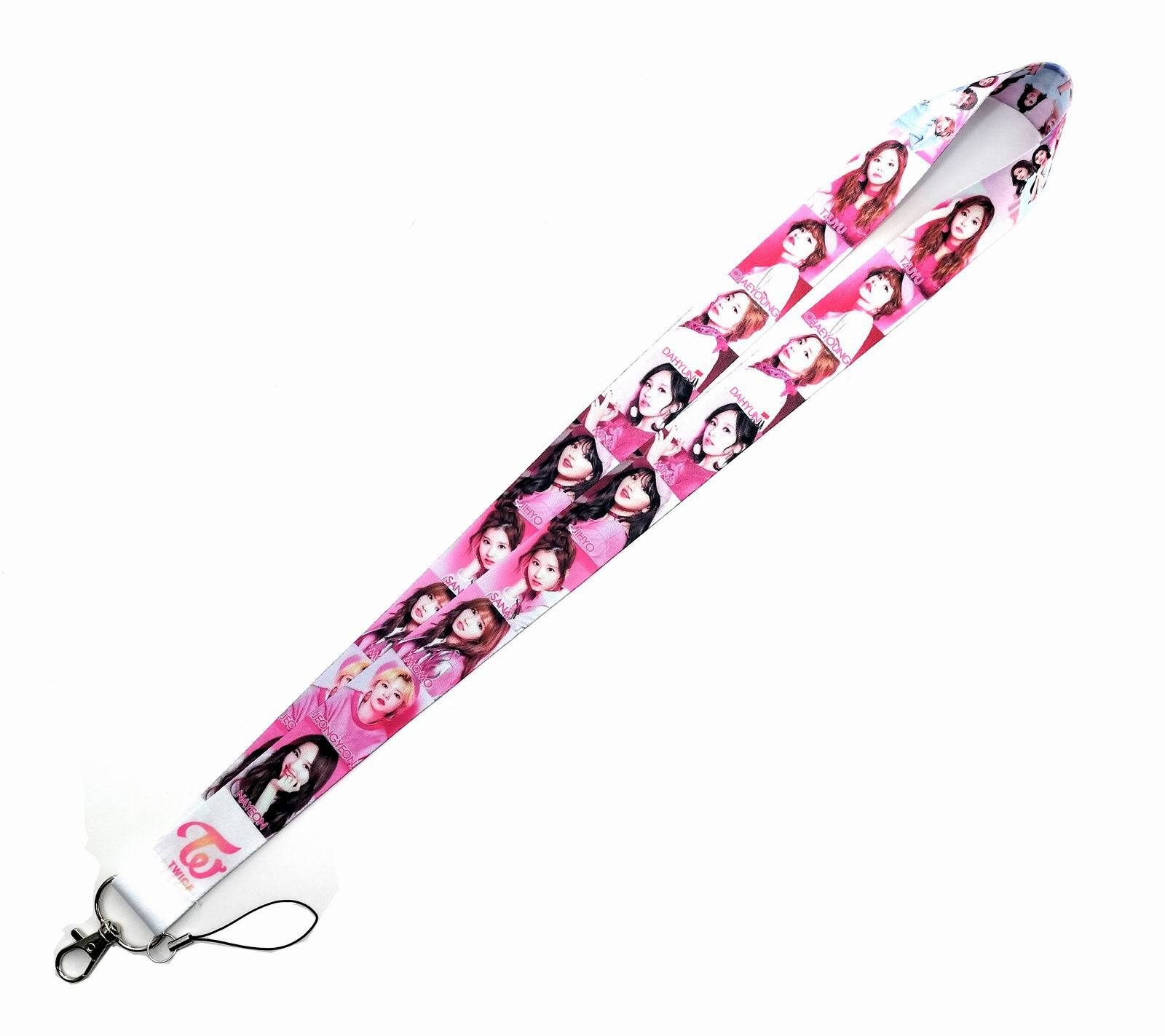 Korea stars Character twice Neck Strap Lanyard Keychains for Keys Badge Holder ID Credit Card Pass Phone Charm Accessories
Korea stars Character twice Neck Strap Lanyard Keychains for Keys Badge Holder ID Credit Card Pass Phone Charm Accessories
