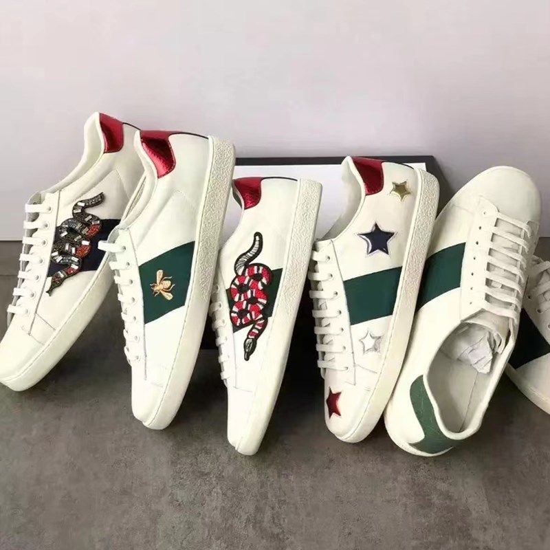 GenuineLeather Casual Shoes Sneakers Shoe Trainers Luxury Designer Chaussures Low Top Leather Bees Walking Sneaker Men Women 35-46 size couple shoes, Box
GenuineLeather Casual Shoes Sneakers Shoe Trainers Luxury Designer Chaussures Low Top Leather Bees Walking Sneaker Men Women 35-46 size couple shoes, Box