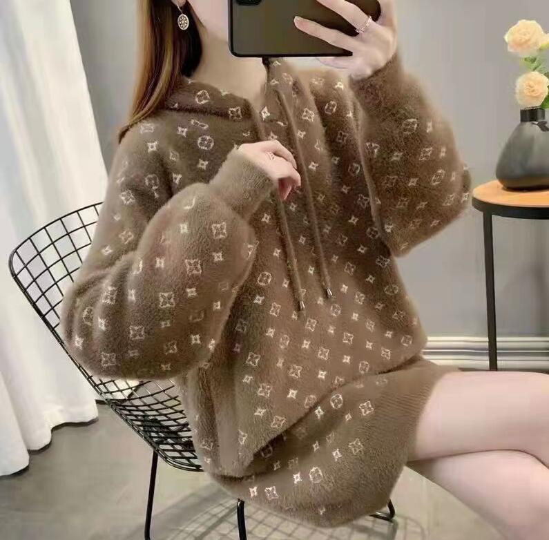 2023 Women's Sweaters for Designer Dress Jumper Check Knitted Long Loose Ladies Apple Fashion Top, 04
2023 Women's Sweaters for Designer Dress Jumper Check Knitted Long Loose Ladies Apple Fashion Top, 04