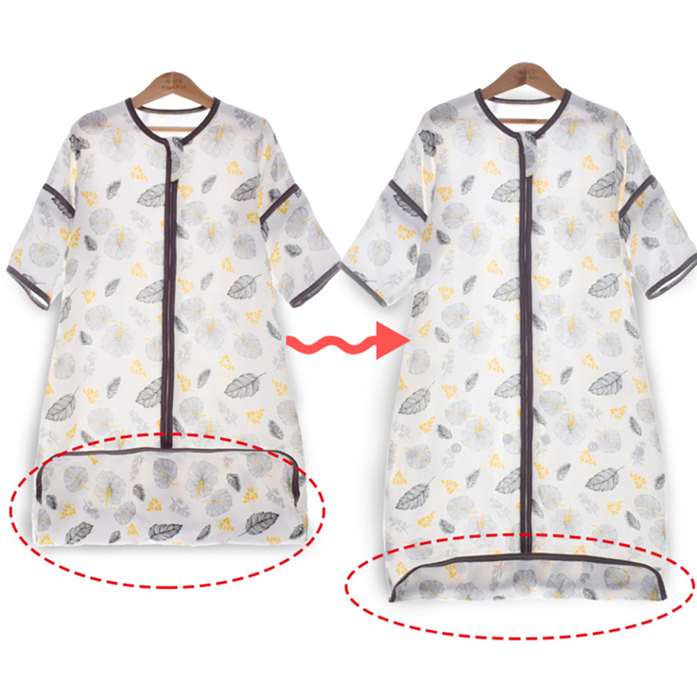 Sleeping Bags Bag For Children 1-5Years Removable Sleeves Anti-Kick Quilt 1Tog Boys Girls Baby Grown Blanket Gauze Envelope Sleepsack 221007