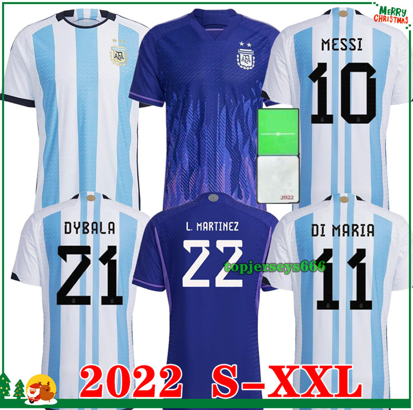 2022 2023 Argentina soccer Jersey 22 23 MESSIS MAC ALLISTER DYBALA DI MARIA MARTINEZ DE PAUL MARADONA jerseys football shirt uniforms, Kids
2022 2023 Argentina soccer Jersey 22 23 MESSIS MAC ALLISTER DYBALA DI MARIA MARTINEZ DE PAUL MARADONA jerseys football shirt uniforms, Kids