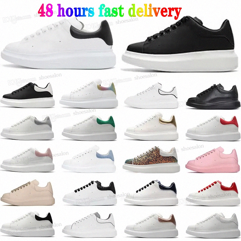 

men women shoes designer Leather Lace Up white mens Sole espadrilles oversized flats velvet suede platform Mcqueen casual espadrille Mc queen flat alexander