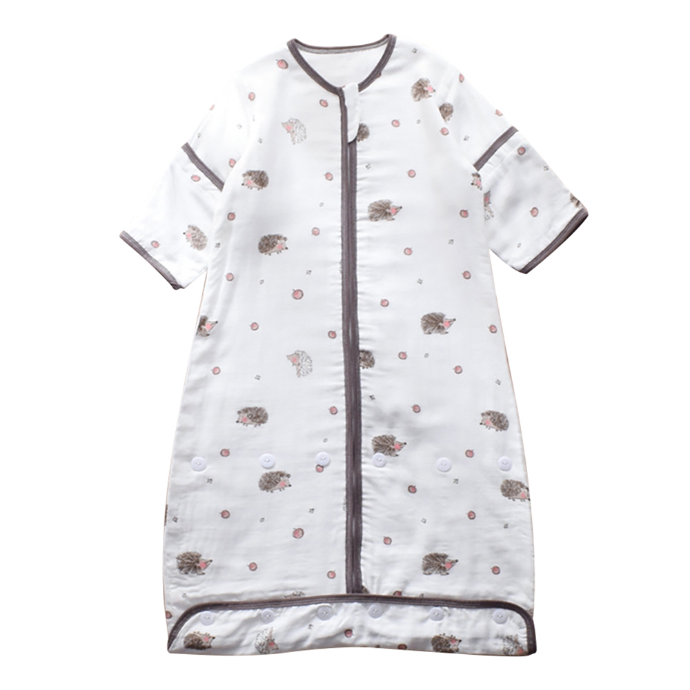 Sleeping Bags Bag For Children 1-5Years Removable Sleeves Anti-Kick Quilt 1Tog Boys Girls Baby Grown Blanket Gauze Envelope Sleepsack 221007