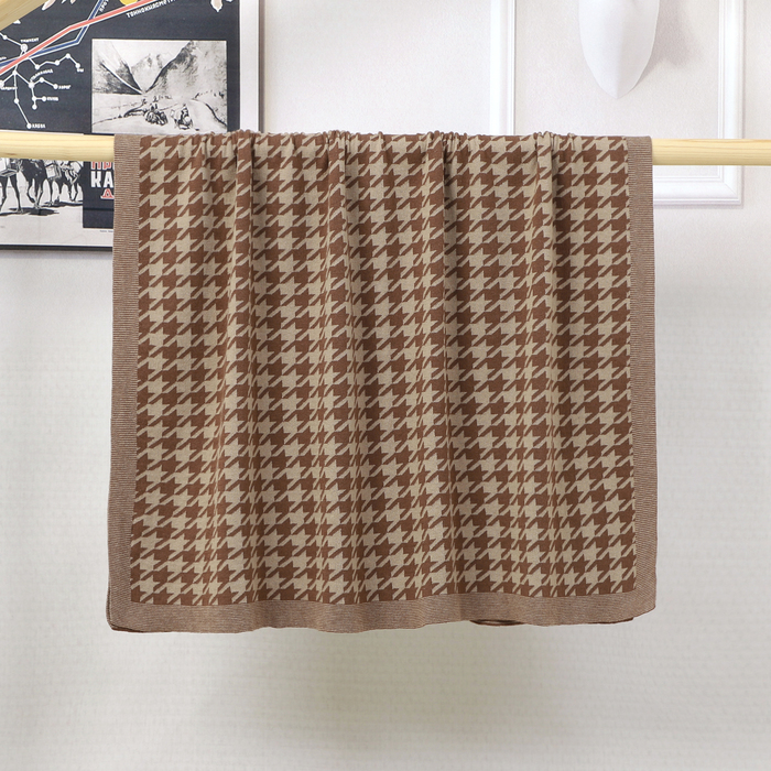 Sleeping Bags Baby Blankets Super Soft born Girls Boys Monthly Swaddle Wrap Quilts Plaid Cotton Knitted Toddler Infant Stroller Bedding Mat 221007