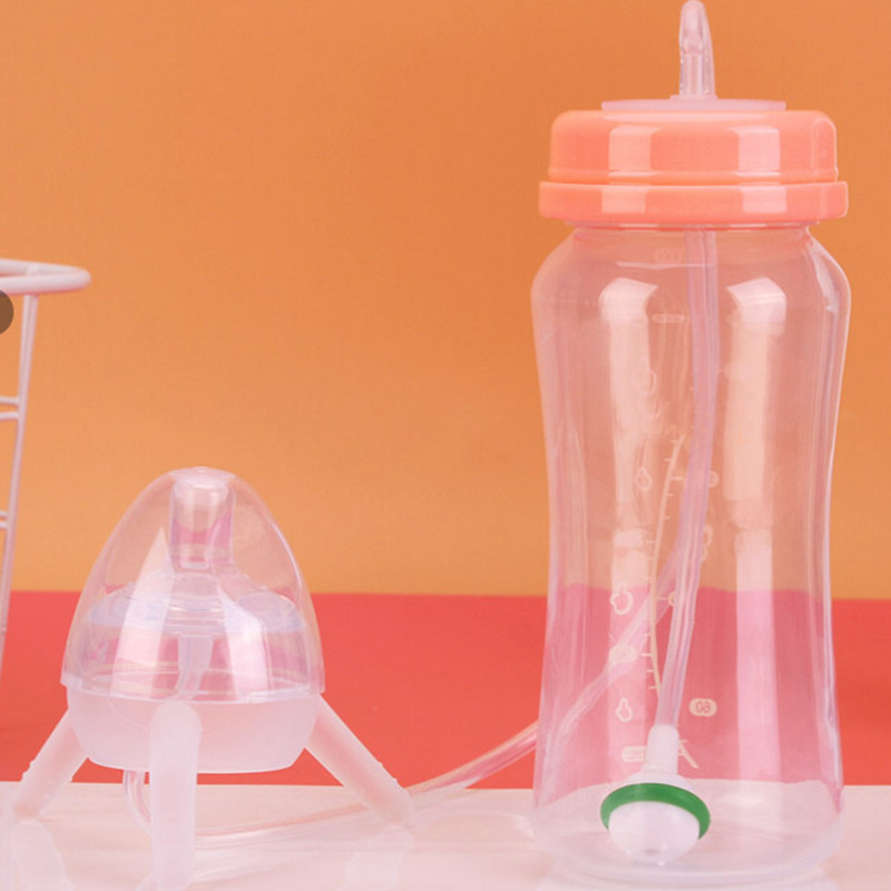 Baby Bottles# 300ml Feeding Kids Cup PP Water With Straw Sippy Children Training Cute Drinking Handsfree born 221007
