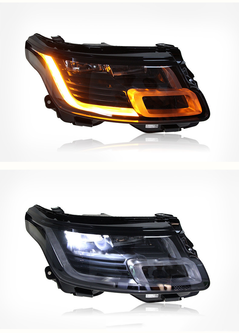 Head Lamp For Range Rover Executive Edition 20 13-20 17 Headlight Assembly Upgrade New High-End Two-eye Full LED Headlights