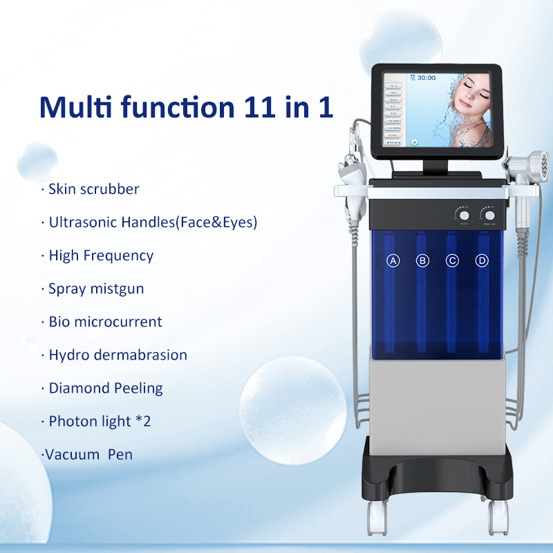 Micro Needle Skin Roller Fraction RF Microdermabrasion Face Skin Care Anti-Wrinkle Treatment Two Handles With 4 Kinds Of Tips
