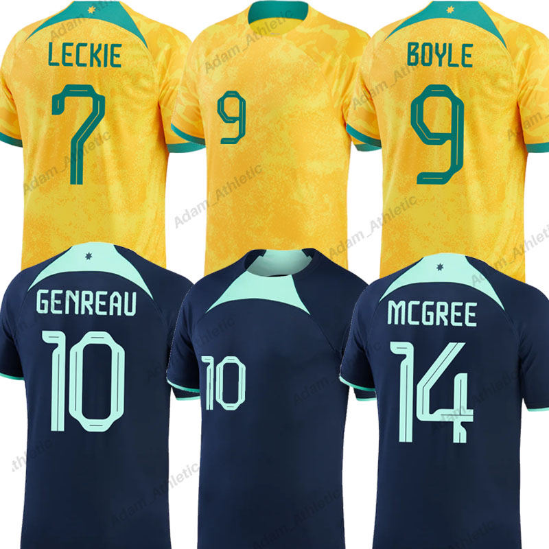 AustraliaS soccer jerseys 2022 Australie jersey MACLAREN SOUTTAR LECKIE BOYLE football shirts world cup MCGREE DEGENEK GENREAU HRUSTIC national team shirt, 22-23 home
AustraliaS soccer jerseys 2022 Australie jersey MACLAREN SOUTTAR LECKIE BOYLE football shirts world cup MCGREE DEGENEK GENREAU HRUSTIC national team shirt, 22-23 home