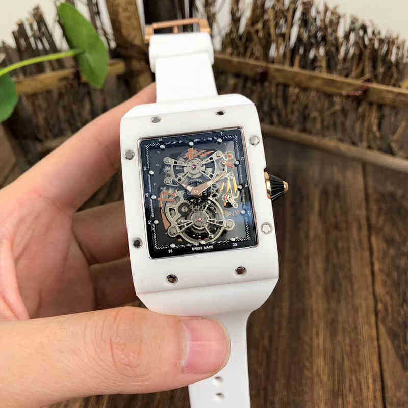 watches wristwatch Luxury richa milles designer men's Square fully automatic mechanical watch ceramic hollow out p JWW0 MLDE 7ZRR ZC1C, Black
watches wristwatch Luxury richa milles designer men's Square fully automatic mechanical watch ceramic hollow out p JWW0 MLDE 7ZRR ZC1C, Black