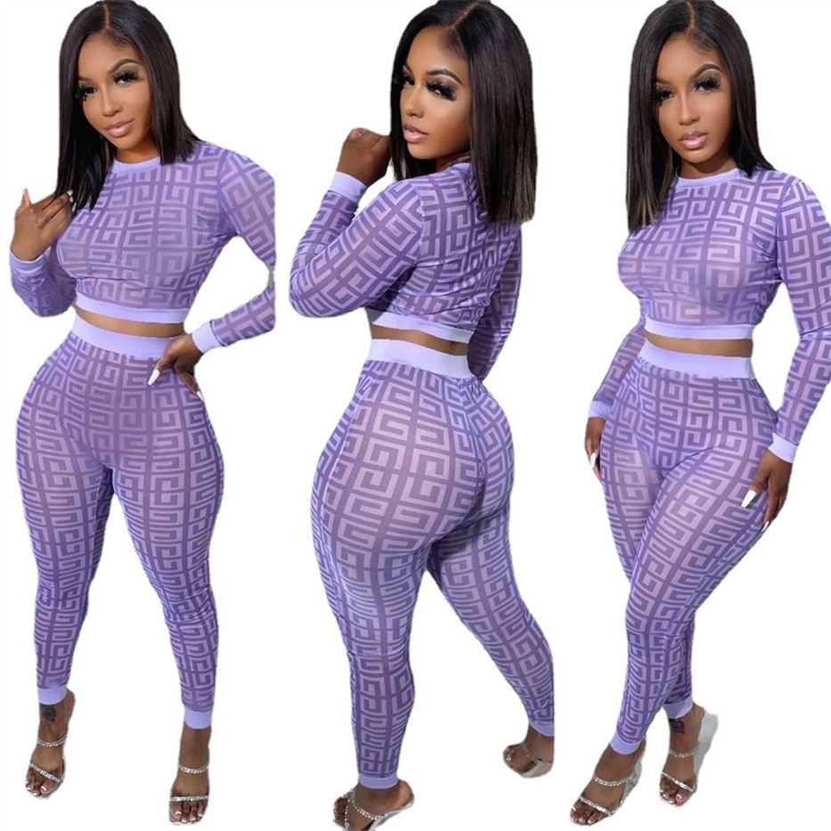 Women Designer Tracksuits 2022 Long Sleeve Pants Two Piece Set Jogging Sport Suit Fashion Letter Print Crop Top Outfits K10423, Purple
Women Designer Tracksuits 2022 Long Sleeve Pants Two Piece Set Jogging Sport Suit Fashion Letter Print Crop Top Outfits K10423, Purple