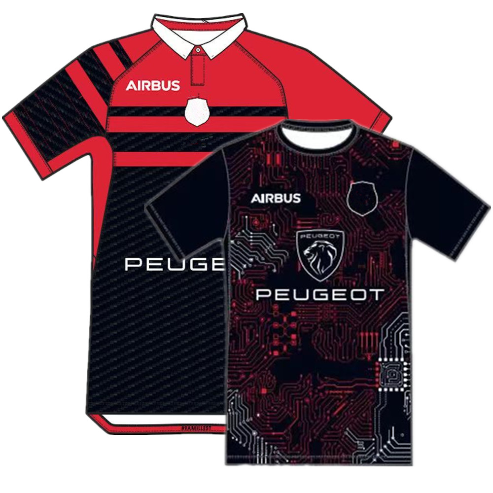 New style 2023 toulouse RUGBY JERSEY home away t-shirt Toulouse rugby shirt Custom name and number, 2023 away
New style 2023 toulouse RUGBY JERSEY home away t-shirt Toulouse rugby shirt Custom name and number, 2023 away