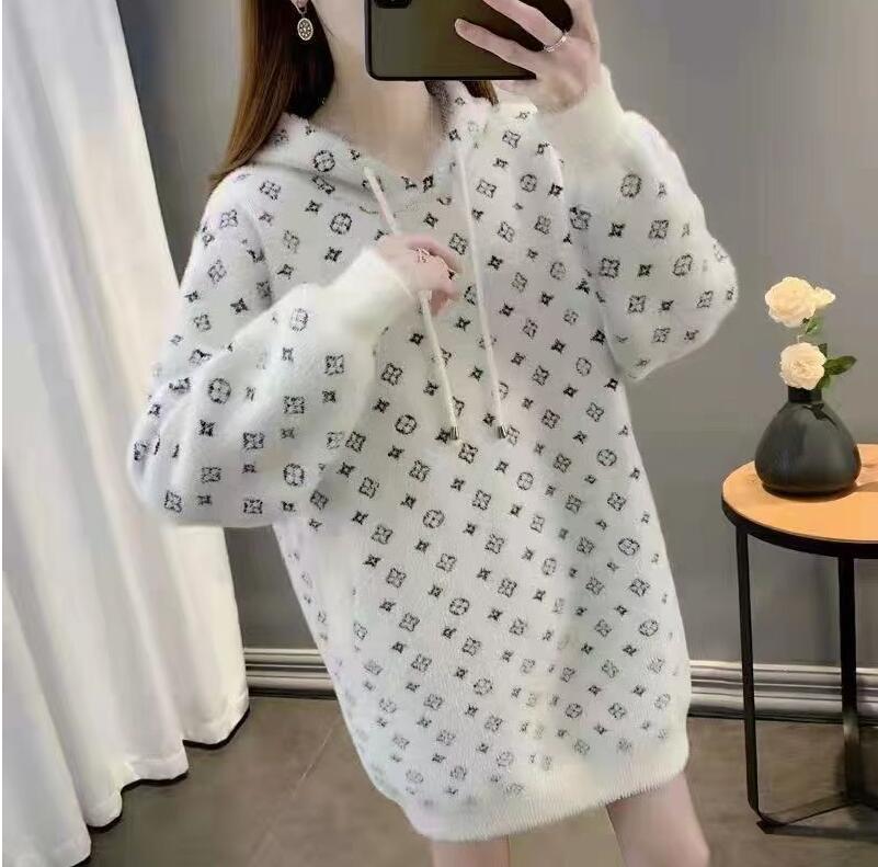 Women's Sweaters for Designer Dress Jumper Check Knitted Long Loose Ladies Apple Fashion Top, 03
Women's Sweaters for Designer Dress Jumper Check Knitted Long Loose Ladies Apple Fashion Top, 03