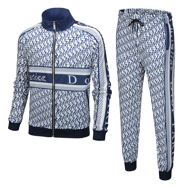 Men Women tracksuits two pieces set jacket pants with letters and strips printed PP008
Men Women tracksuits two pieces set jacket pants with letters and strips printed PP008