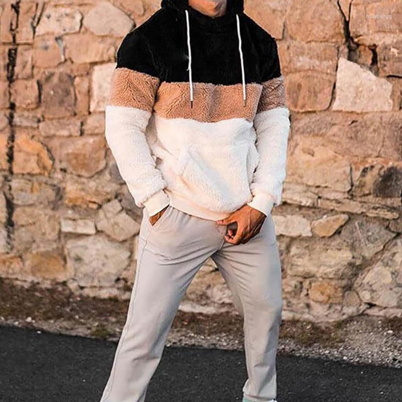 Men's Hoodies Men's & Sweatshirts Stylish Pullover Hoodie Color Block Top Long Sleeve Plush Men Sweatshirt Fluffy, Black
Men's Hoodies Men's & Sweatshirts Stylish Pullover Hoodie Color Block Top Long Sleeve Plush Men Sweatshirt Fluffy, Black