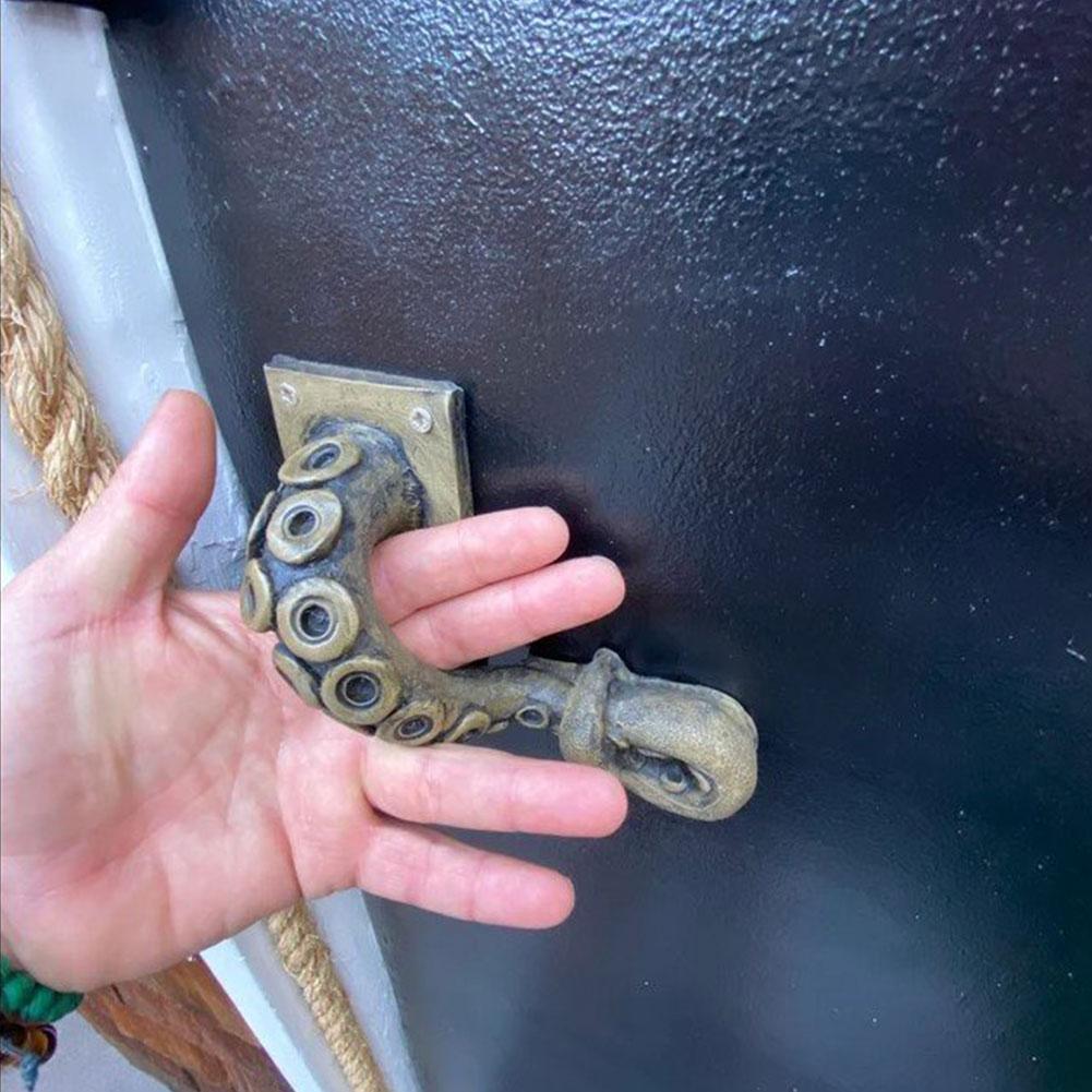 Handles Pulls Vintage Octopus Door Knob Animal Style Outdoor Hook Ancient Furniture Drawer Pull Hardware Bar Handle 221007