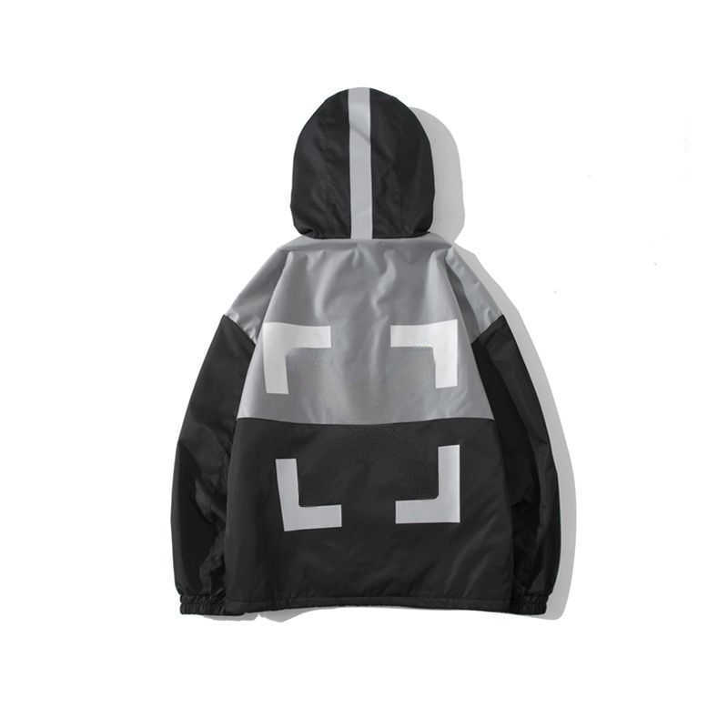 Ow designer jacket mens hooded coat Nylon Waterproof 3m Reflective Printing Zipper windbreaker Off men women Casual Zipper Cardigan coats, White
Ow designer jacket mens hooded coat Nylon Waterproof 3m Reflective Printing Zipper windbreaker Off men women Casual Zipper Cardigan coats, White