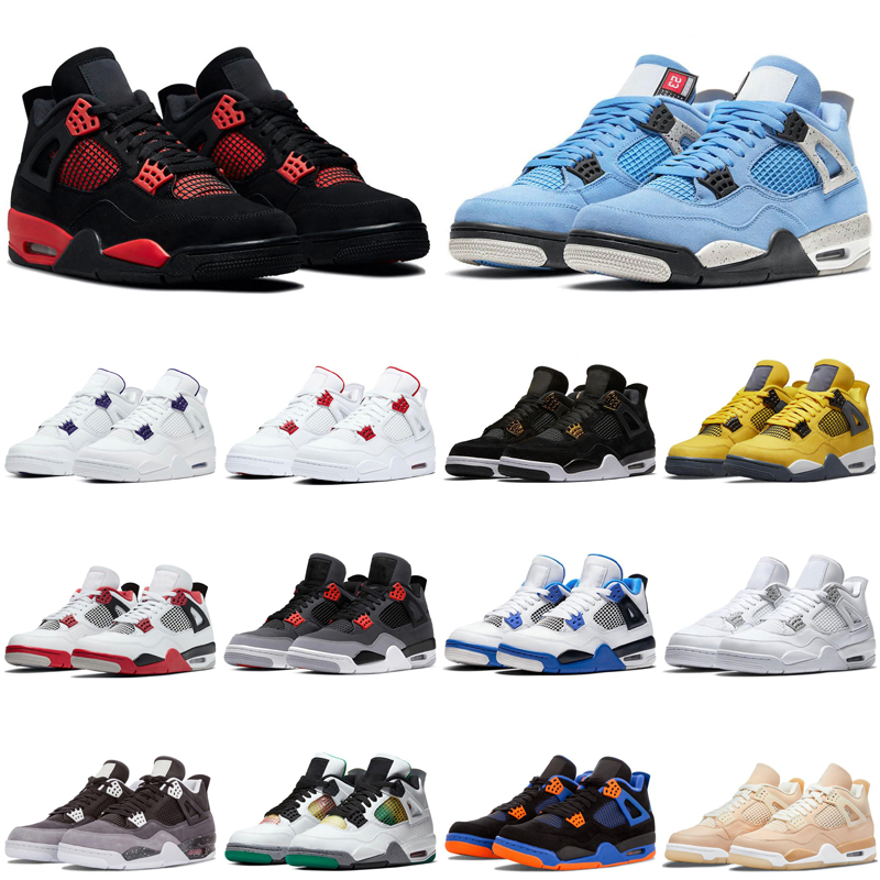 4 Retro Basketball Shoe 4s Military Black Blank Canvas University Blue White Cement Sail back cat mens trainer outdoor Men Women sports
4 Retro Basketball Shoe 4s Military Black Blank Canvas University Blue White Cement Sail back cat mens trainer outdoor Men Women sports