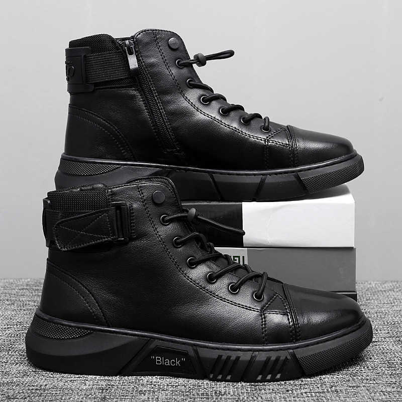 SENBAO Ankle Boots Men Black PU Leather Autumn Winter Comfortable Platform Casual Shoes 1008
SENBAO Ankle Boots Men Black PU Leather Autumn Winter Comfortable Platform Casual Shoes 1008