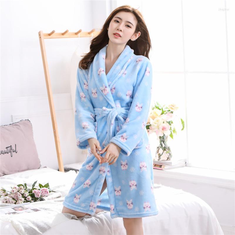 Women's Sleepwear Women's Mid-calf Kimono Bathrobe Gown Nightwear Full Sleeve Intimate Lingerie Winter Home Clothing Print For
Women's Sleepwear Women's Mid-calf Kimono Bathrobe Gown Nightwear Full Sleeve Intimate Lingerie Winter Home Clothing Print For