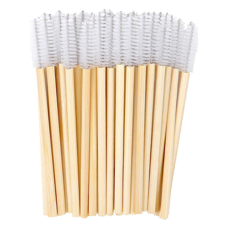 Makeup Brushes 100 pcs Professional Bamboo Handle Disposable Eyelash Brushes Eyebrow Extension Mascara Wands Applicator Women Makeup Tools
Makeup Brushes 100 pcs Professional Bamboo Handle Disposable Eyelash Brushes Eyebrow Extension Mascara Wands Applicator Women Makeup Tools