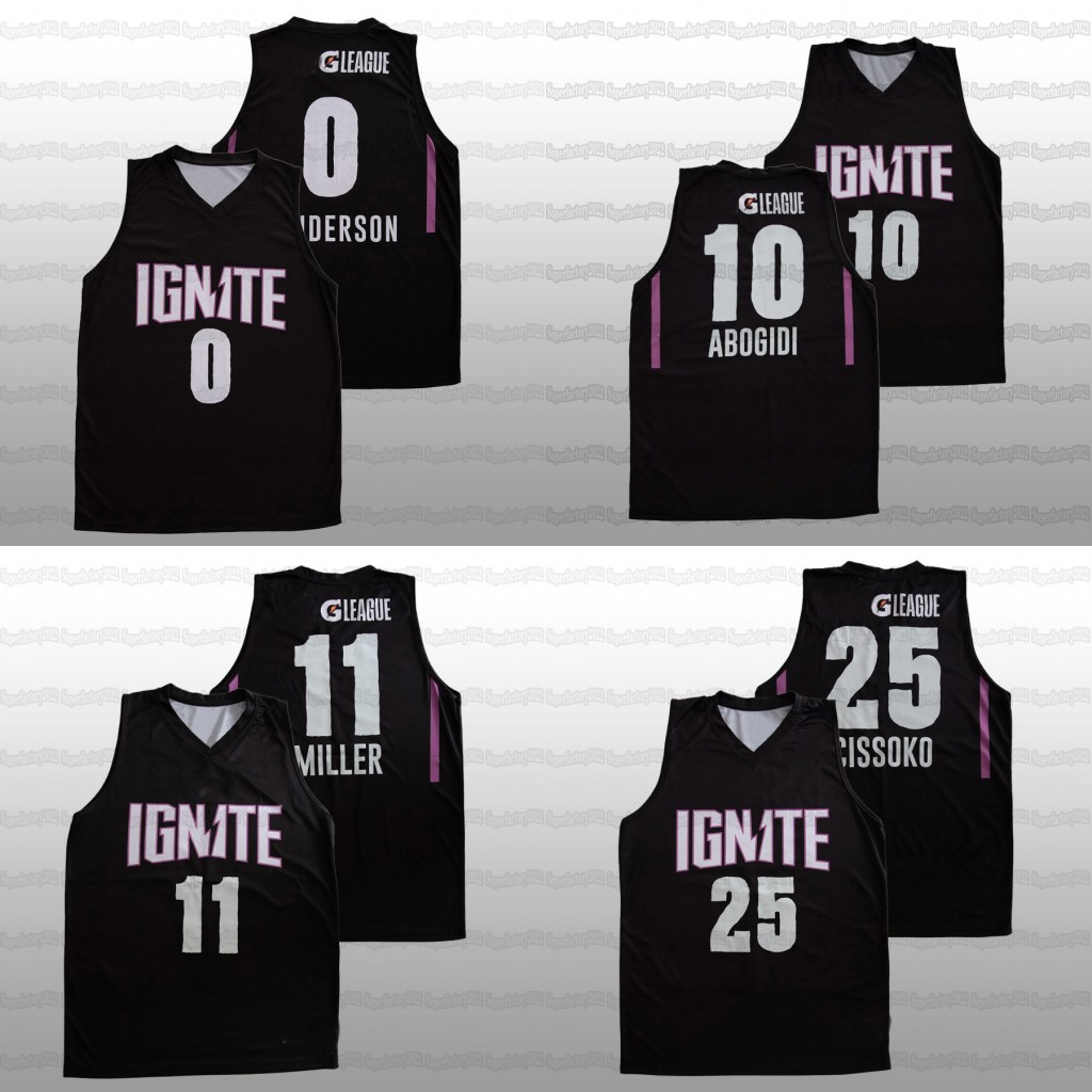 G League Sidy Cissoko 2022-23 Black Ignite Basketball Jersey Scoot Henderson Leonard Miller Jerseys Men Women Youth, 25
G League Sidy Cissoko 2022-23 Black Ignite Basketball Jersey Scoot Henderson Leonard Miller Jerseys Men Women Youth, 25