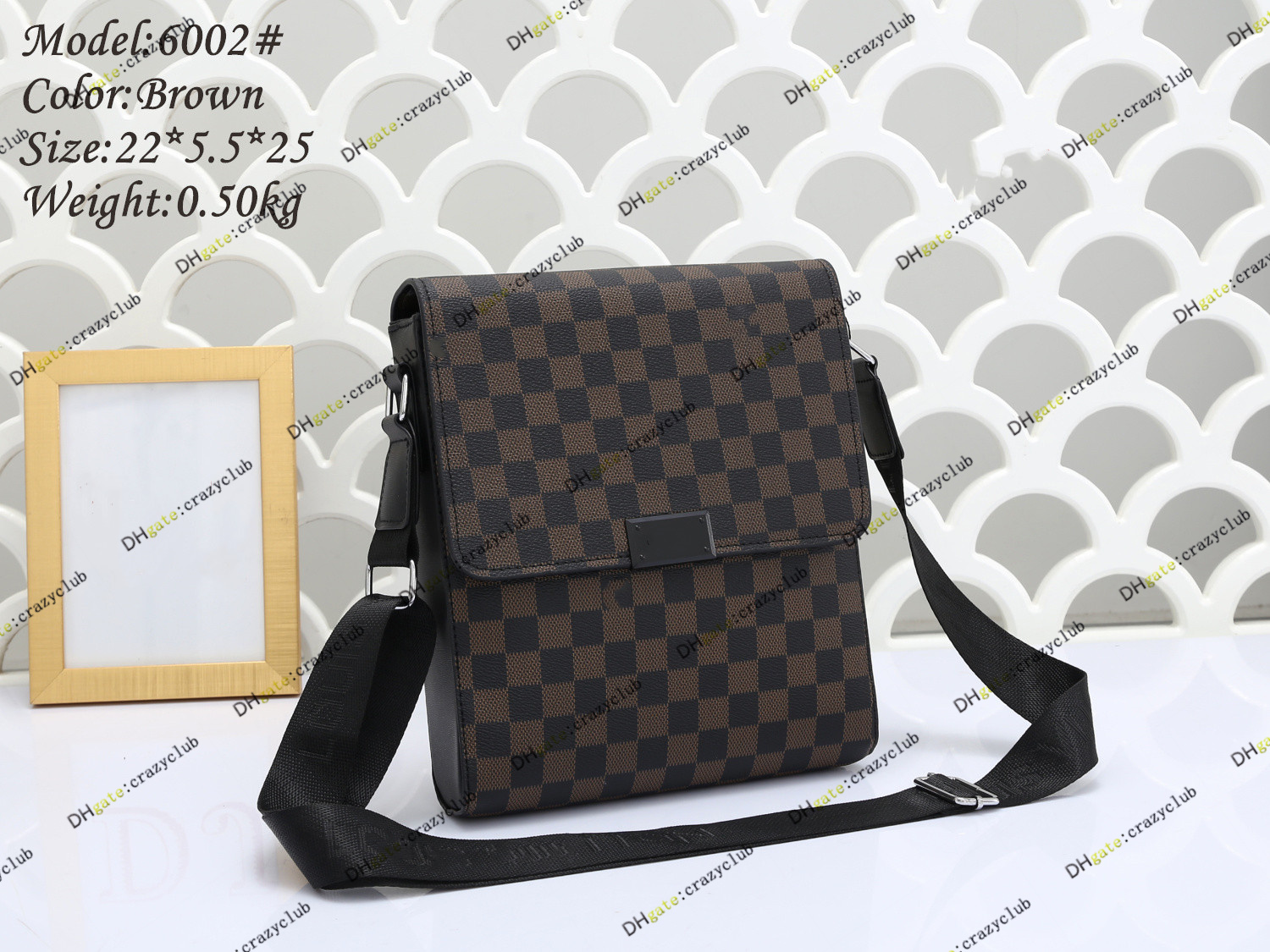 Luxury Men's Shoulder Bags Fashion Messenger Designer Bag Crossbody Bags Leather Canvas Classic Check Letters Satchels Sports Motorcycle louiseitys viutonity, Brown flowers
Luxury Men's Shoulder Bags Fashion Messenger Designer Bag Crossbody Bags Leather Canvas Classic Check Letters Satchels Sports Motorcycle louiseitys viutonity, Brown flowers