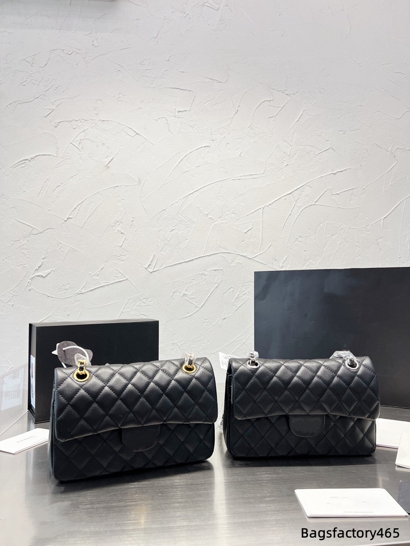 Womens bags Classic Crossbody Shoulder Medium Double Flap Caviar Leather Bags Calfskin Gold/Silver Metal Hardware Matelasse Chain Multi Pochette 23CM, Box
Womens bags Classic Crossbody Shoulder Medium Double Flap Caviar Leather Bags Calfskin Gold/Silver Metal Hardware Matelasse Chain Multi Pochette 23CM, Box