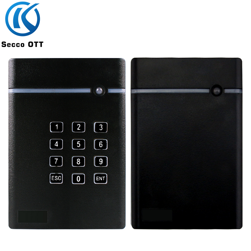 125Khz ID Access Control Card Reader ABS Material Outdoor Waterproof Password Button Wiegand 26 34 Format 13.56Mhz IC Non-contact nfc read head
125Khz ID Access Control Card Reader ABS Material Outdoor Waterproof Password Button Wiegand 26 34 Format 13.56Mhz IC Non-contact nfc read head