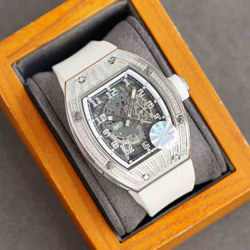 watches wristwatch Luxury richa milles designer men's and women's fully automatic mechanical personalized fashion hollowed out diamond inlaV SE6P, Gold
watches wristwatch Luxury richa milles designer men's and women's fully automatic mechanical personalized fashion hollowed out diamond inlaV SE6P, Gold