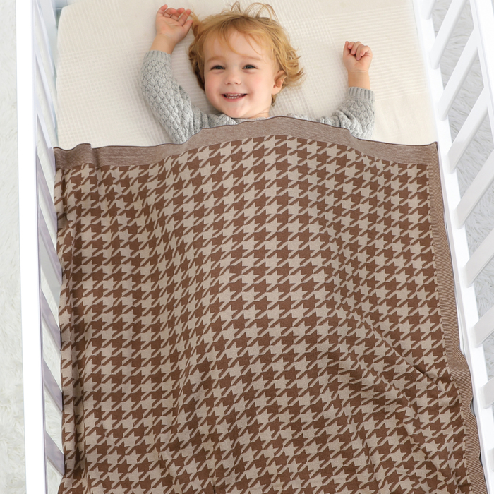 Sleeping Bags Baby Blankets Super Soft born Girls Boys Monthly Swaddle Wrap Quilts Plaid Cotton Knitted Toddler Infant Stroller Bedding Mat 221007