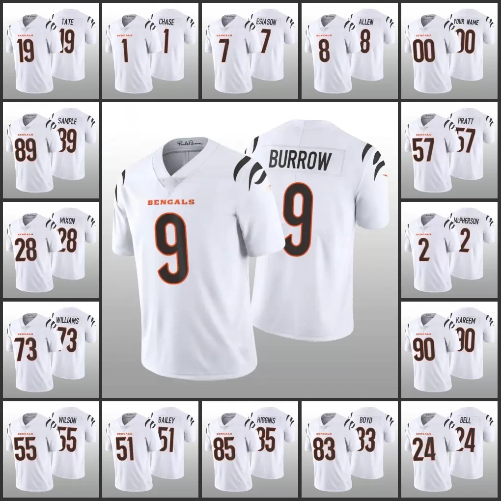 20E Jersey Cincinnati''Bengals''Men #7 Boomer Esiason 1 Ja'Marr Chase 9 Joe Burrow 28 Joe Mixon''NFL''Women Youth Custom White Vapor Limited, Patch+women(size:s-xxl)mh
20E Jersey Cincinnati''Bengals''Men #7 Boomer Esiason 1 Ja'Marr Chase 9 Joe Burrow 28 Joe Mixon''NFL''Women Youth Custom White Vapor Limited, Patch+women(size:s-xxl)mh
