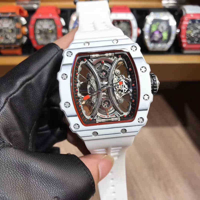 multi-function SUPERCLONE watches wristwatch Luxury richa milles designer white carbon fiber hollowed out men's fully automatic mechanical w 2ZW7, Same price
multi-function SUPERCLONE watches wristwatch Luxury richa milles designer white carbon fiber hollowed out men's fully automatic mechanical w 2ZW7, Same price