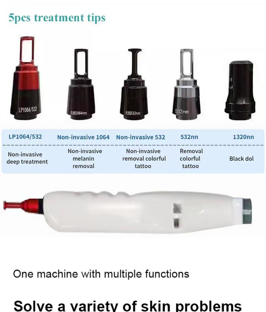 New Ce 2in1 808 Diode Laser Hair Removal Q Switched Nd Yag 755 Nm Picosecond Laser Tattoo Remove Machine