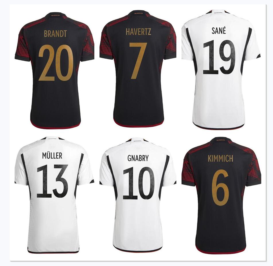 2022 GermanyS #19 SANE Soccer Jersey 22/23 #6 KIMMICH #7 HAVERTZ #8 GORETZKA #9 WERNER Shirt #10 GNABRY #11 REUS #13 MULLER #20 BRANDT World Cup national team Football Uniform, Orange
2022 GermanyS #19 SANE Soccer Jersey 22/23 #6 KIMMICH #7 HAVERTZ #8 GORETZKA #9 WERNER Shirt #10 GNABRY #11 REUS #13 MULLER #20 BRANDT World Cup national team Football Uniform, Orange
